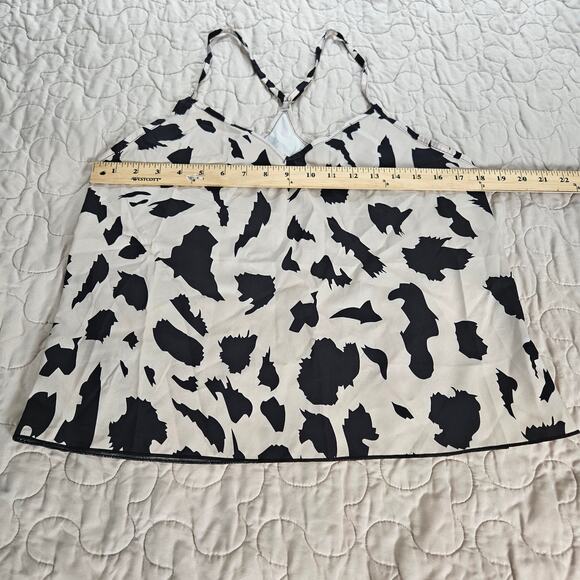 NWT Sexy Leopard Satin Feel 2 Piece Pajama Set Sz L - Picture 6 of 9